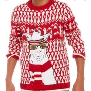 Joyland Boys Belk Llama Christmas Sweater - Size Small - NWT
